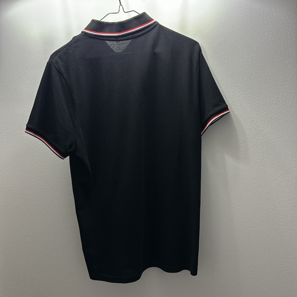 MONCLER COLLECTION Polo in Black - Size Small - Picture 2 of 6